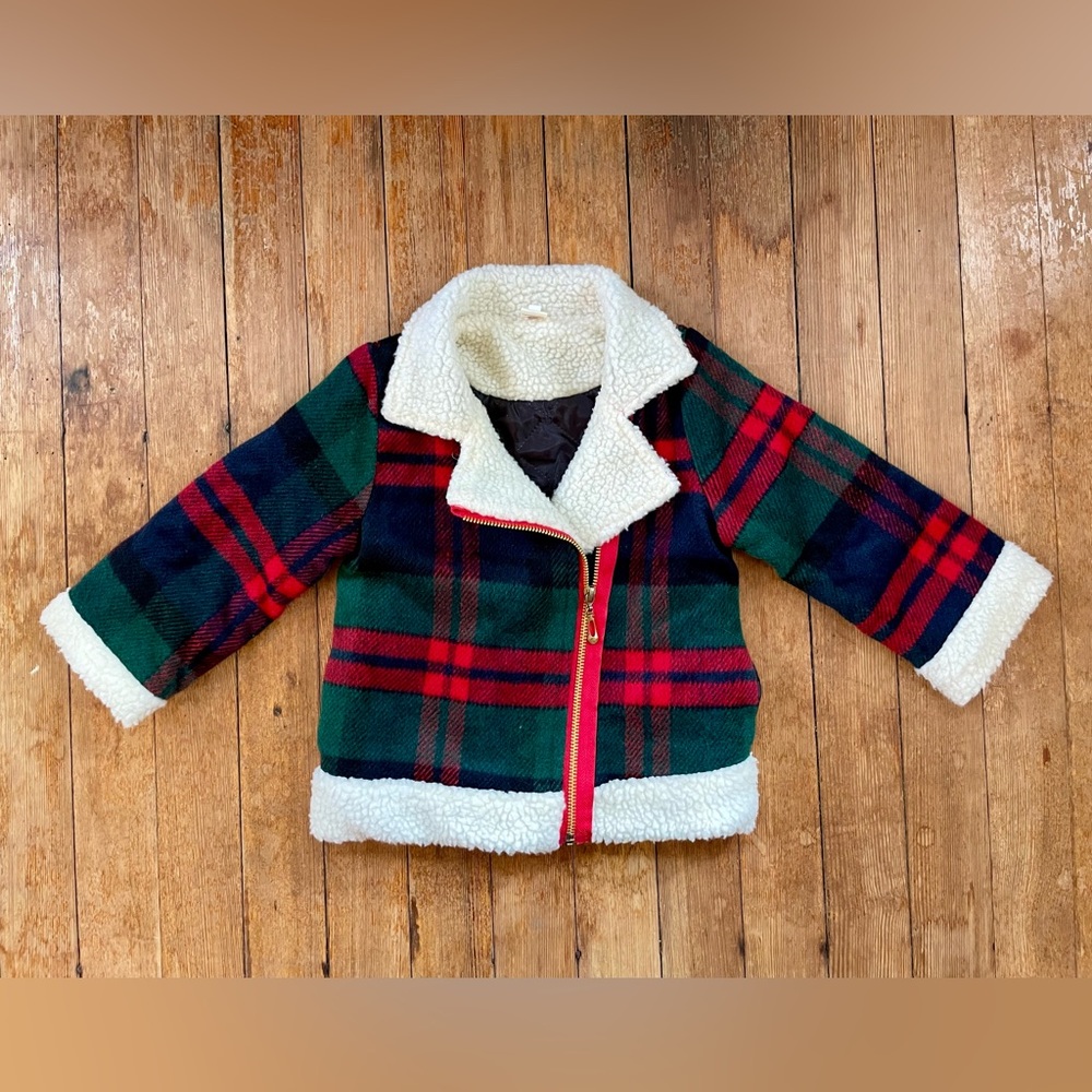 Tartan Plaid Winter Coat